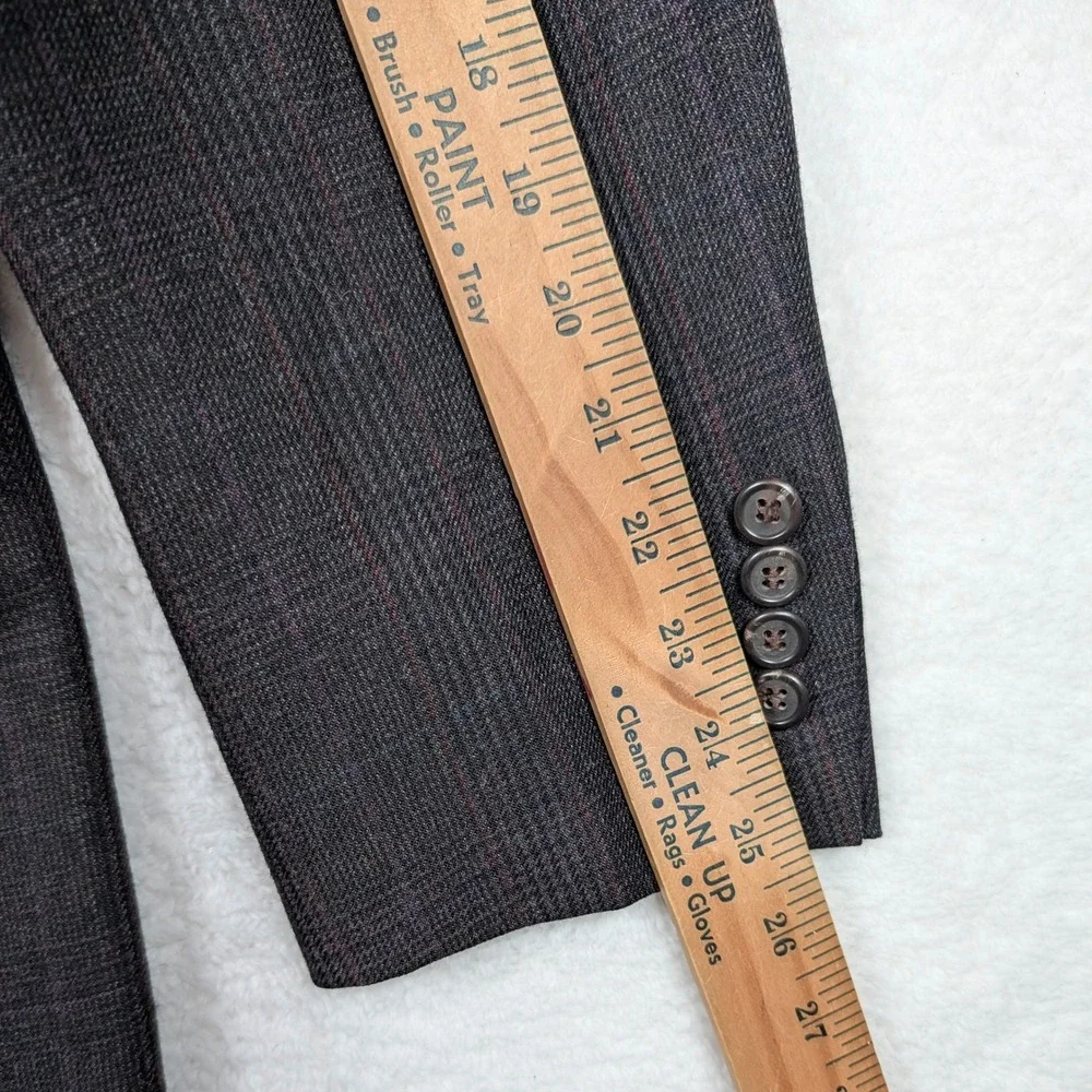 Vintage Polo University Club‎ Ralph Lauren Blazer Mens 42R Glen Plaid Wool USA